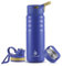 IDEUS Vakuumisolierte Wasserflasche, 24 Oz (710 ml) Edelstahl Doppelwand Flasche Metall Sport Kantine mit auslaufsicherem Schraubverschluss (Purple)