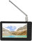Monitor LCD de TV Portátil de 5 Pulgadas, Alimentado por Batería Recargable, TV HD con Capacidad Inalámbrica con Sintonizador de Sensibilidad, Pescar, Conducir y