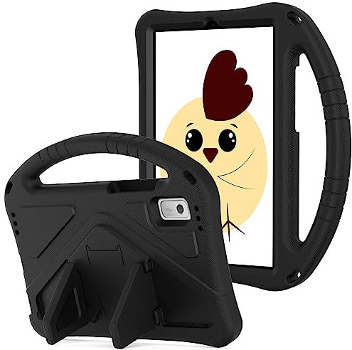 YRH for Lenovo Tab M9 9 inch Case 2023 (TB310FU), Kids Boy Girl EVA Protective Cover for Lenovo M9 Tablet Case, with Stand Handle, Black