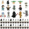 Figuren, 38 Stück Kindergeburtstag Kuchendeko, Tortendeko Geburtstag Junge, Kuchendekoration, Actionfiguren Set, Party Supplies für Jungen Geburtstag Dekorationen (38pcs)
