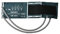 Etelux Neonatal/Infant/Child/Adult/Large Adult/Adult Thigh Blood Pressure Cuff Double Tube for Patient Monitor Double Tube Cuff (Infant)