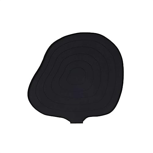 OYOY Living Design Mio-Geschirrtrockner - Tablett Schwarz aus Silikon H1,2x43x39,6cm