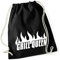 Huuraa Turnbeutel Grill Queen Flammen Geschenk 12 Liter Black Baumwolle Grill Queen Präsent