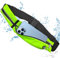 Laufgürtel für Handy, wasserdichte Hüfttasche, Sportgürtel Lauftasche, Bauchtasche Sport Lauftasche mit Verstellbarem Gummiband, Sportgürtel Running für Damen und Herren (Fluoreszierendes Grün)