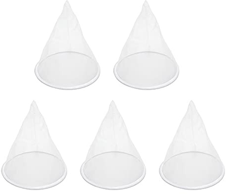 Oikabio 5 biodlingsutrustning bi honungsfilter nylon konformad honung screener bi bikupa bi honung verktyg