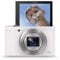 Sony DSCWX500 Digital Compact High Zoom Travel Camera with 180 Degrees Tiltable LCD Screen (18.2 MP, 30 x Optical Zoom, Wi-Fi, NFC) - White (Renewed)