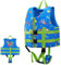 OSHYLE Gilet da nuoto per bambini, giubbotto galleggiante con cinghia di sicurezza, aiuto al galleggiamento (WB-TRX, S(1-3))