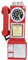Vintage-Telefonmodell, Alte Telefon-Wanddekoration, Innovative, Lebensechte Wandtelefon-Dekoration, Retro-Telefonfigur, Kunsthandwerk aus Kunstharz für die Heimdekoration in der
