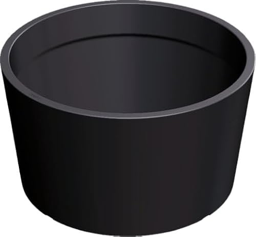 Ondis24 Blumentopf Conik 160 (1528L) anthrazit Blumenkübel Pflanzgefäß XXXL für Bäume