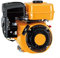 ZiStarlilife Motorstarter Zugplatte Ersatzteile, kompatibel mit EX13 EX17 EX21 Modellen, schwarzer Kunststoff-Rückstoßstarter-Baugruppe, für Rasenmähermotor 268-50201-30(A)