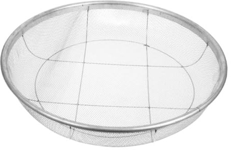 VANZACK Eisen Draht Gartensieb mit Maschenweite Langlebiges Filtersieb für Sand und Steine Ergonomischer für Komfortables Arbeiten im Garten