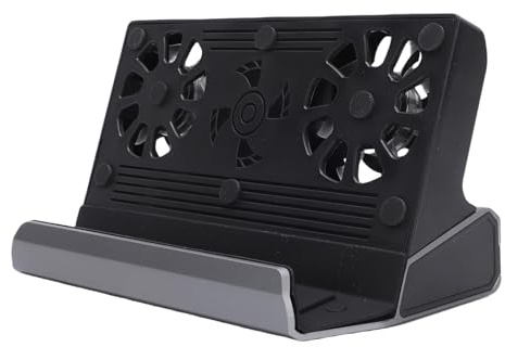 Tangxi Steam Deck Dock, 10 in 1 4K Docking Station with Dual Cooling RGB Fans PD Charging, HDMI 2.0 4K@60Hz, Gigabit Ethernet, for Steam Deck OLED ROG Ally Legion Go