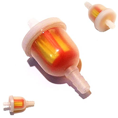 GAS Fuel Filter Scooter Moped ATV Dirt Bike Go Kart Buggy Quad 2 & 4 Stroke TAOTAO VIP SunL KYMCO ROKETA Peace ZNEN JONWAY Honda BMS SYM SCHWINN Vespa Yamaha Tank JCL Baja Kazuma-JMSTAR