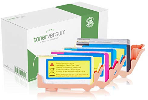 4 XL Druckerpatronen kompatibel zu HP 903XL Schwarz Cyan Magenta Gelb für OfficeJet Pro 686 6950 6960 6968 6970 6975 6978 Multipack