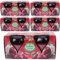 HS Candle Duftkerzen Creation 10er Pack im Glas, lange Brenndauer und angenehmer Duft (Erdbeer Traum)