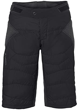 VAUDE - Minaki Shorts III für Damen und Herren - Isolationsshort zum Fahrradfahren, black, XS