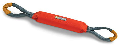 RUFFWEAR Pacific Loop Hundespielzeug, Tauziehen-Trainerspiel, Starkes Seil zum Werfen, Zerren, Kauen für Haustiere, speziell für Hunde entwickelt, robust, interaktiv und sicher, One Size, Sockeye Red