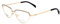 Brillen Moschino MOS544 000 ROSE GOLD 55/14/ WOMAN
