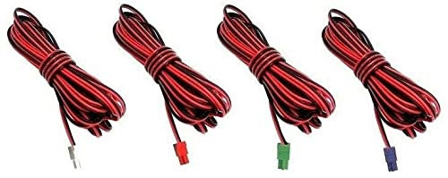 4X Speaker Woofer Sound Red Black Wires Alambres Cords Cables Compatible For Sony Home Cinema Theater