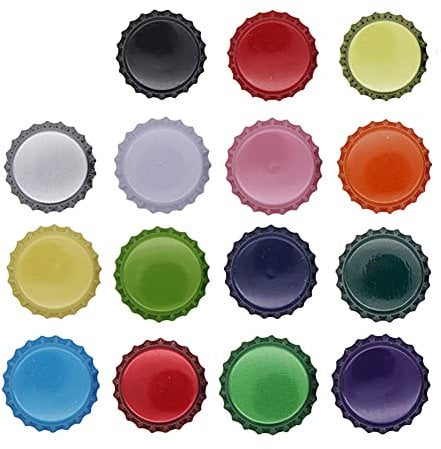 ARFUKA Lot de 75 bouchons en métal pour bouteille de bière
