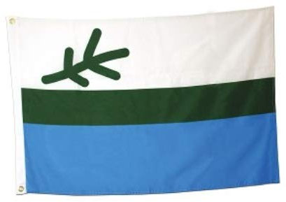AZ FLAG - Flagge Labrador - 90x60 cm - Labrador Kanada Fahne 100% Polyester mit Messing-Ösen - UV-beständig - Vives Farben - 50g