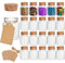 SHiZAK Lot de 20 mini flacons en verre de 30 ml avec bouchons en liège,Parfaits pour les loisirs créatifs, la décoration, les mariages, les vœux, les cadeaux de fête, les accessoires de rangement