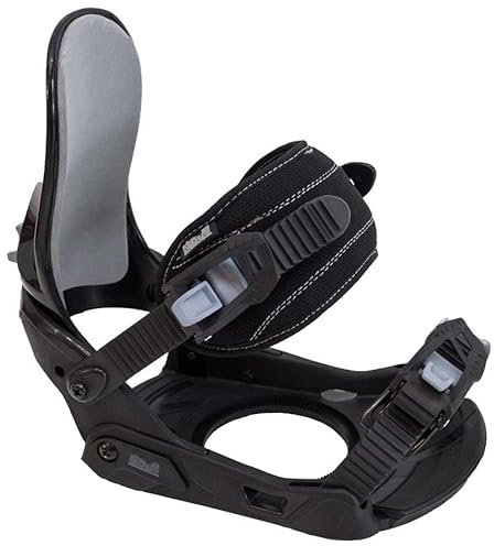 Nidus Snowboard Softbindung Soft S 100 schwarz Gr. M/L (EU 38 - EU 46) Neu