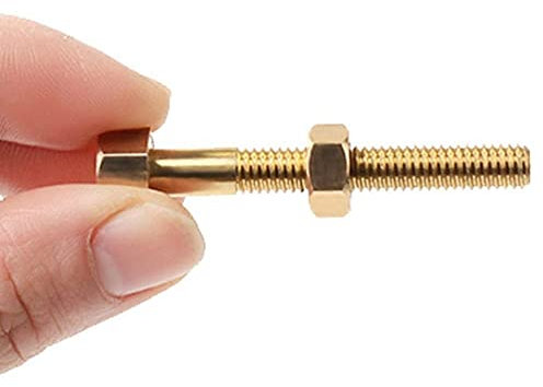 MilesMagic Magician's Micro Psychic Nut Off Bolt Screw Gimmick Close Up Mentalism Rotating Screw Moving Close Up Ultimate Magic Trick