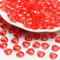 YIEUR 600 Stück rot Herzen Diamant Konfetti Deko, 12mm glitzer Dekosteine herzen Acryl, Streudeko Kristalle Konfetti Diamanten Plastik Hochzeit Tischdekoration Geschenk Taufe von Partyloon(rot-12)