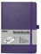 Mlife A5 Journal Notebook,Lined Hardback Notebook with Pen Holder,192 Pages,5.7 inches * 8.4 inches - for Women and Men (Purple)