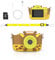 myFirst Camera 3 - Appareil photo numérique pour enfants, caméra vidéo pour tout-petits, 16 MP, vidéo 1080HD, carte microSD, avec objectif selfie et macro, flash LED, cordon de cou, pour enfants de 3