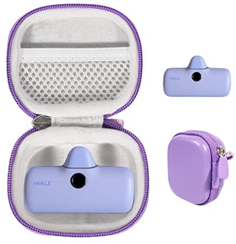 CaseSack Case for iWALK Portable Charger PD USB C Power Bank, Small USB C Portable Charger, iWALK USB C Power Bank 3350mAh, 4500mAh, 4800mAh, Mini Portable Charger, iWALK LinkPod Portable Charger