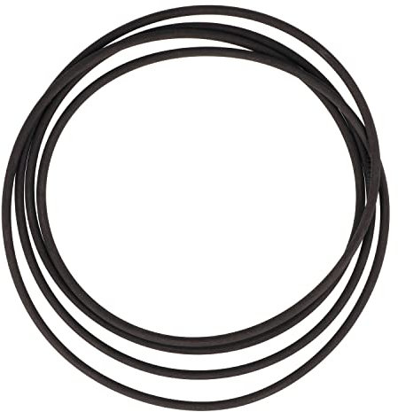 THAKKER Präzisionsriemen - passend für Audio Linear TD 4001 Plattenspieler | Long Life Antriebsriemen aus Metall in Schwarz