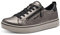 Tamaris COMFORT Damen Sneaker flach mit Reißverschluss Freizeit, Silber (Silber), 37 EU