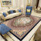 Xiaosua Teppich Reinigen Braunes Geometrisches Florales Retro-Muster Rutschfester Teppich 50X80CM Orient Teppich Braun