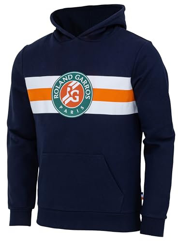 Roland Garros Sweat Capuche Collection Officielle - Taille Enfant 10 Ans