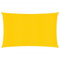 vidaXL Toldo de Vela Rectangular HDPE Amarillo 160 g/m² 4x6 m, Vela de Sombra de Sol, Vela de Sombra, toldo de Patio, Vela de Sombra Solar