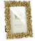 Cuspin Vintage Gold 4x6 Picture Frame, Gold Ornate Rose Flower Resin Photo Frame with Glass Front for Tabletop or Wall Hanging, Antique Picture Frames for Home Office Decor