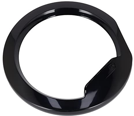sparefixd Adecuado para marco de puerta de lavadora Hoover negro H3W4102DBBE180