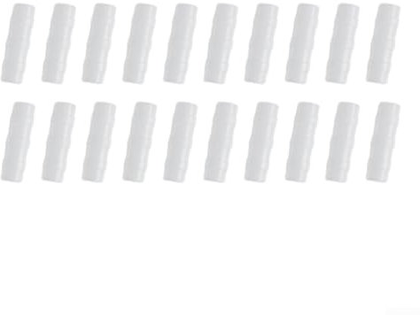 Abrazaderas de tubo para película de invernadero, 20 piezas, juego de clips fuertes para un uso duradero (22 mm)