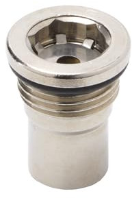 Milano Chrome Auto Bleed Radiator Heated Towel Rail Valve