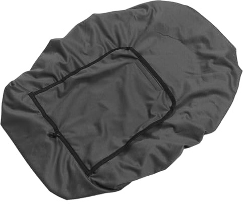 Mikinona Pare-soleil Anti-uv pour Poussette Canne, Protection Solaire Légère et Respirante, Couverture Grise Compatible Toutes Poussettes, Accessoire pour Voyages et Sorties en Plein Air