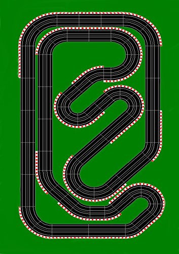1 x Car Race Track Formula One A4 Printed Decor Icing Sheet Edible Cake Topper Decorated Sheet - Perfect for Large Cakes