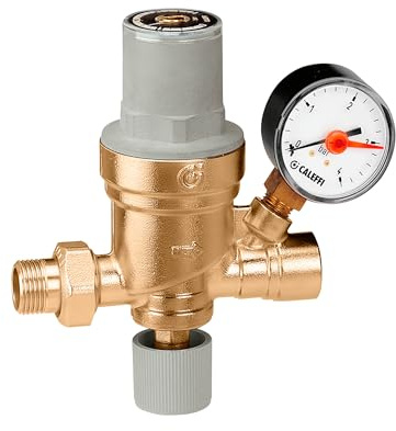 553640 1/2 Füllgruppe mit Manometer CALEFFI