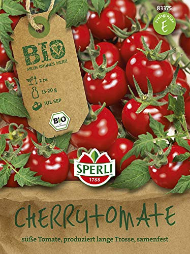 Sperli 83375 Cherrytomate Zuckertraube (Bio-Tomatensamen)