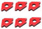 6 St. Schweissmagnet Schweisswinkel Schweißmagnet Montagewinkel Winkelmagnet Schweißpositionierer (6, Pfeilwinkel 90 x 90)