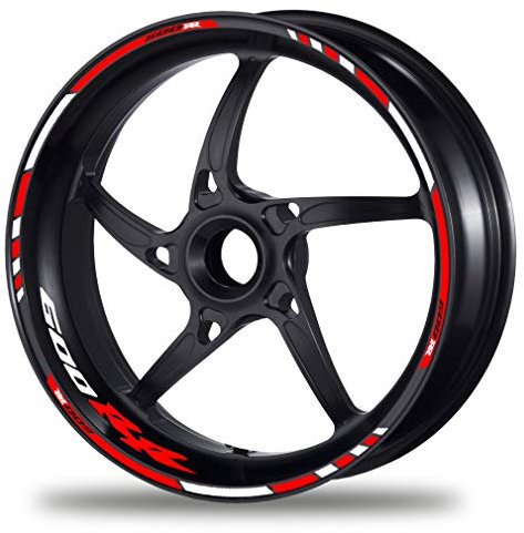 PROFILETEC.COM FELGENRANDAUFKLEBER passend für Honda CBR 600 RR Moto GP Style Felgenaufkleber (Motiv 3)