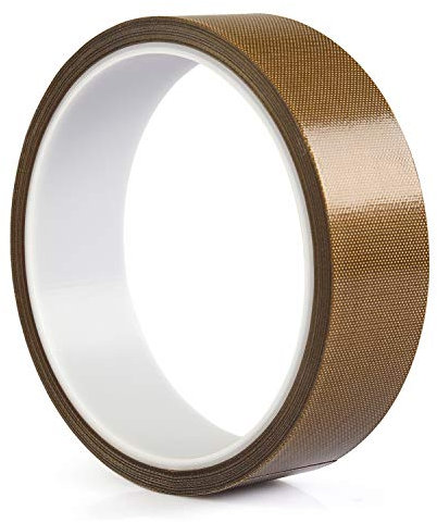 Teflon Band/PTFE Band,High Temp Klebeband für Vakuumiermaschine, Hand- oder Impulsversiegelung - Geeignet für FoodSaver, Seal A Meal, Weston, Cabella's (1 in * 33 ft)