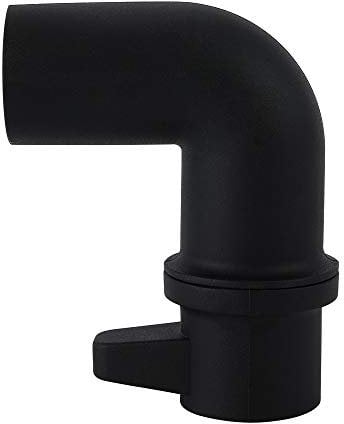 Lonage Dampfreigabe-Zubehör für Schnellkochtopf, lebensmittelechtes Silikon, Zubehör für Instant Pot Duo/Duo Plus/Ultra/Smart Modelle, 360° drehbares Design, um Dampf umzuleiten (schwarz)