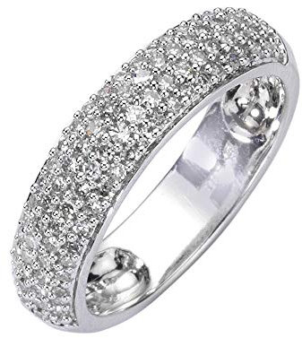 Diamonds by Ellen K. Damen Ring 585/- Gold Glänzend Brillant weiß 0,50ct. 317370001-1